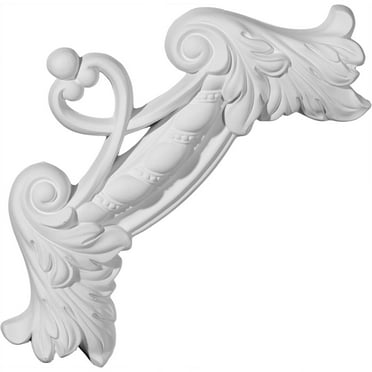 9"W x 9"H Devon Rope Panel Moulding Corner (matches moulding PML02X00DE)