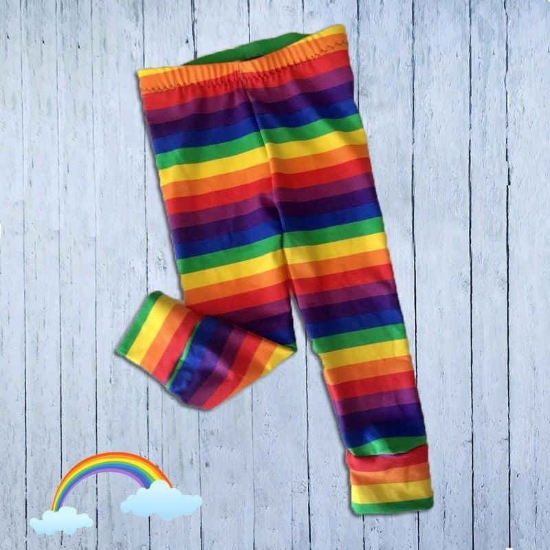 Girls rainbow pants Clearance