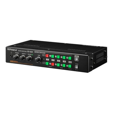 Roland XS-42H - Video/audio switch - desktop, rack-mountable