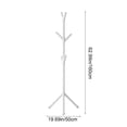 thumbnail image 3 of EGNMCR Closet Organizers and Storage, Organization and Storage, Storage Bins, Storage Containers Floor Standing Iron Art Coat Rack Verticals Clothes Rack Plastic Hat Rack, 3 of 6