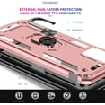 thumbnail image 6 of LeYi for Samsung A03S Case, Samsung Galaxy A03S Case with [2 x Tempered Glass Screen Protector], Full-Body Shockproof Soft Liquid Silicone Protective Case for Samsung A03S (6.5 Inch), Rose Gold, 6 of 6