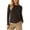 Brown, variant on Tqcoqu Women's Solid Crew Neck Long Sleeve T-Shirt,Curved Hem Soft Stretch Basic Layering Top,Casual Daily Base Tee