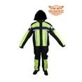 thumbnail image 1 of Dealer Leather  Mens Dream Apparel Black & Flourescent Textile Rain Suit - Extra Large - 2 Piece, 1 of 1