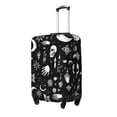 thumbnail image 3 of Multi-Size Suitcase Protective Cover Full Range Double Stitching Invisible Zipper For Travel Business Retro Skull Head X-Large, 3 of 8