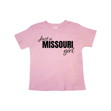 

Inktastic Just a Missouri Born and Raised Gift Toddler Toddler Girl T-Shirt