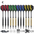 thumbnail image 1 of 12 Pcs Embouts de Fléchettes Souples avec Joints de Sac Protecteur de Lame de Remplacement, 1 of 4