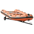 thumbnail image 2 of vidaXL Grey Steel, Plastic Large Boat Trailer Rectangular Industrial, 2 of 6