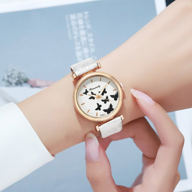 Reloj de pulsera informal para mujer, correa de malla de cuarzo, relojes de pulsera analógicos a la moda Wmkox8yii gfajkfgbkjabf1839