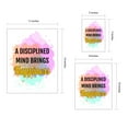 thumbnail image 7 of Designs ByLITA A Disciplined Mind Brings Happiness, 11 x 14 White Framed Wall Art Print | Buddhist Quotes Motivational Decor, 7 of 7