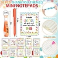 thumbnail image 3 of 10 Set Employees Appreciation  Bulk Colorful Thank You Gifts for Teachers Coworkers  Staff, 24 oz Plastic Cup with Lid Straw Notebooks Pens  Appreciation Party Favors, 3 of 6