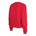 thumbnail image 3 of Women's New Era  Red Atlanta Falcons Sport Night Thermal Long Sleeve Cropped-T-Shirt, 3 of 3