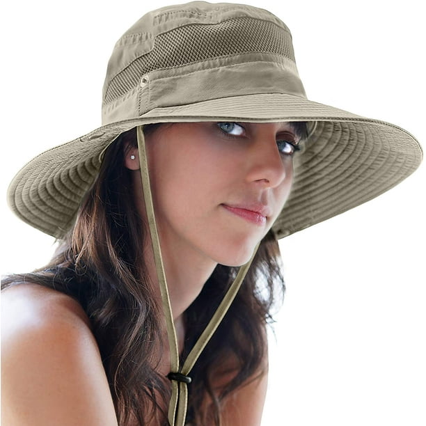 Yundap Wide-Brimmed Protective Hats Unisex Hiking Sun Hats Other