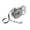White 1, variant on Automatic Dog Leads Systems Heavy Duty ABS Housing Wear Nylon Cord Breeds Leashes for Daily Use