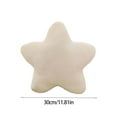 thumbnail image 2 of Gifts Dianli Super Soft Star Shaped Plush Pillow Decorative Cushion Stuffed Throw Pillow for Bedroom Sofa Bed Gift for Girls Cute Heart Cream Color Sleep Pillow Christmas Gift, 2 of 2