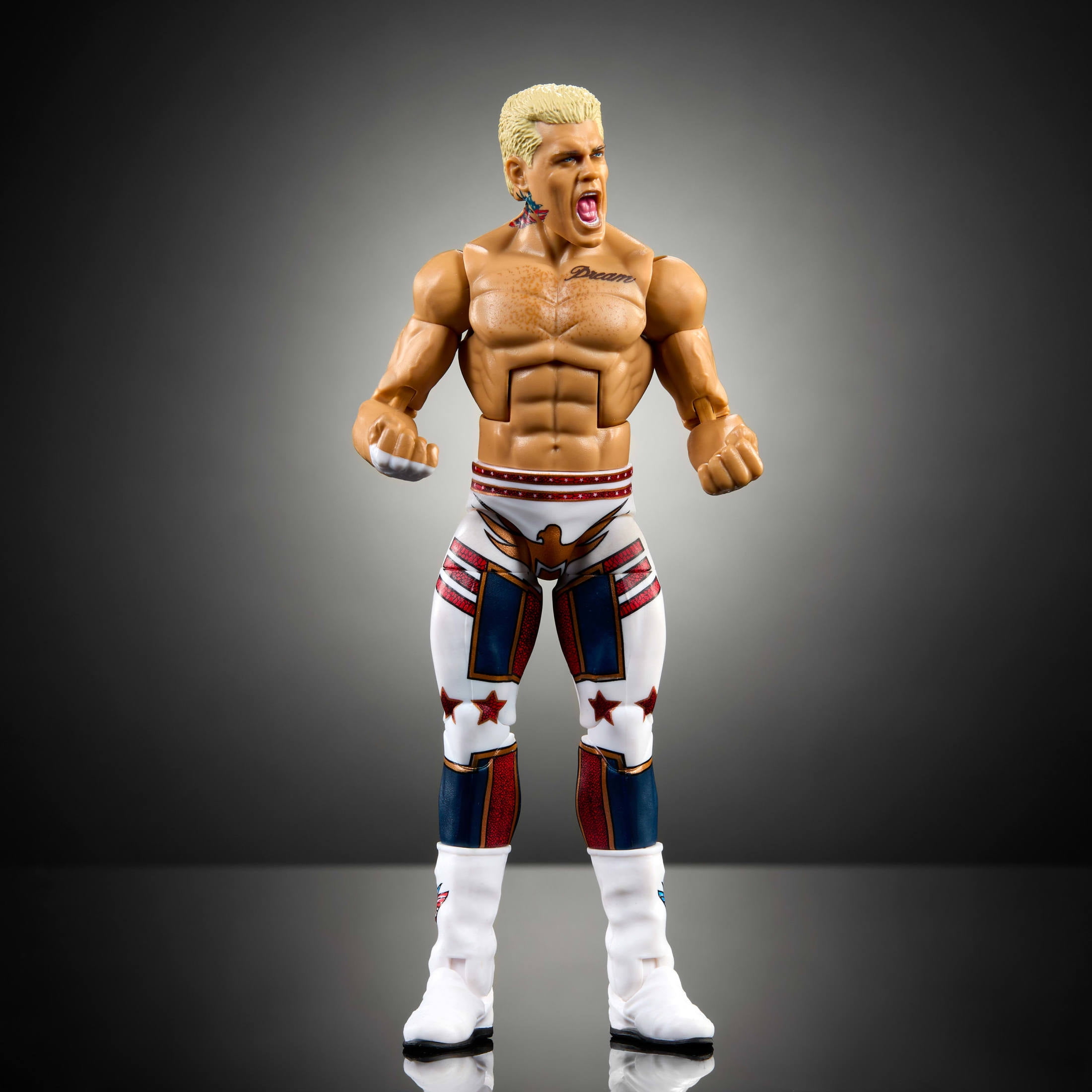 WWE Elite Cody Rhodes Action Figure, 6-inch Collectible Superstar with Articulation & Accessories