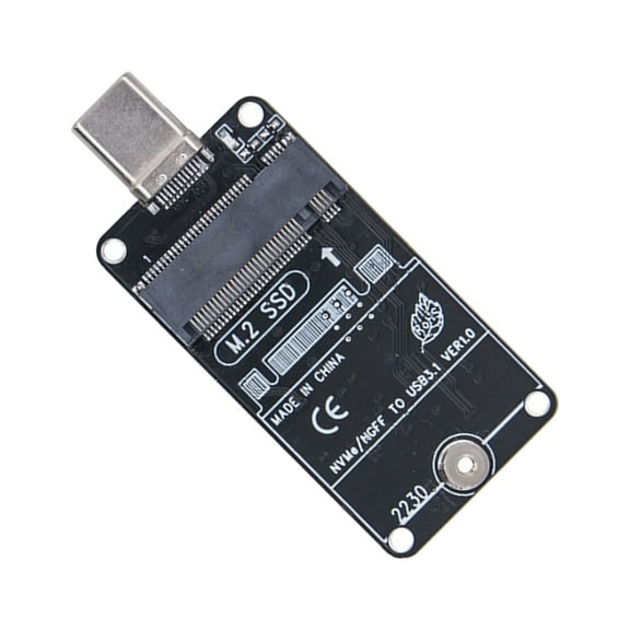 Type C To M.2 Nvme Enclosure M.2 To USB 3.1 Type C Adapter Card Adapter Card