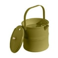 thumbnail image 3 of Cubo de basura para desechos de té, contenedor de basura portátil para accesorios de cubierta con contabilidad Verde, 3 of 9