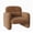 Brown, variant on Modern Fabric Accent Chair,Wood Frame High Density Foam Leisure Side Chair 330 Lbs Capacity for Living Room Bedroom Apartment Corners