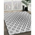 thumbnail image 2 of Ahgly Company Indoor Rectangle Patterned Platinum Gray Area Rugs, 5' x 8', 2 of 6