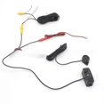 thumbnail image 3 of Cámara de visión trasera para coche CCD, 3 en 1, detector de radar de estacionamiento, sensor de visión nocturna LED, radar para navegación, color negro, 3 of 5