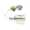 Mouse, variant on Duckett Fishing BD Water Slash Double Willow Spinnerbait, Purple Sinsay, 3/8 oz
