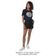 thumbnail image 3 of Superman Heroic Posing Club Women's Loose T-Shirt, Navy, X-Large, 3 of 4