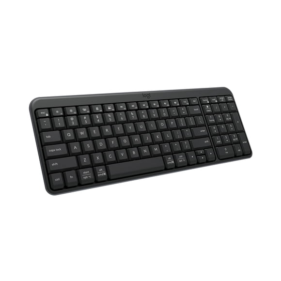 Teclado Bluetooth Logitech K250 con teclado numérico para Windows/macOS
