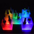 thumbnail image 3 of 3.5L LED Ice Cooler Bucket Modern Drinks Party Bar Beer Wine Drinks Box White, 3 of 9