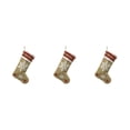 thumbnail image 4 of Bearachild Calcetín de Navidad lindo colgante árbol de Navidad pared regalos bolsa tarjeta calcetín casa Club café decoración colgantes copo Type1 NO1, 4 of 6
