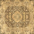 thumbnail image 1 of Ahgly Company Indoor Square Persian Brown Traditional Area Rugs, 6' Square, 1 of 4