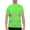 Green_001, variant on Men Hi Vis Reflective Quick Dry Safety Shirts Women High Visibility Breathable Mesh Short Sleeve Neon Work Shirt Fluorescent Green XL