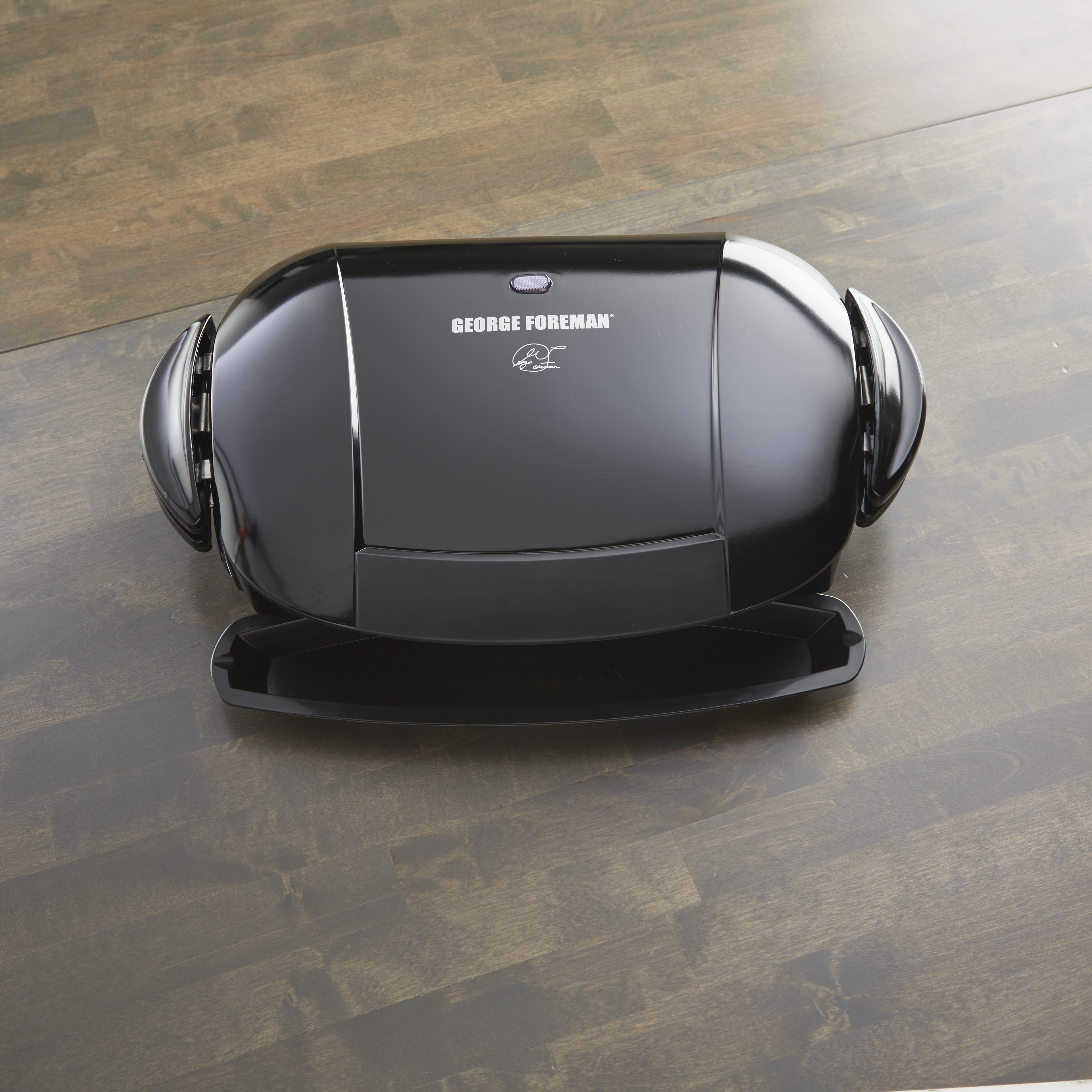 George Foreman Removable Plate Electric Indoor Grill GRP-1060B-T, Color:  Black - JCPenney