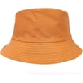 thumbnail image 2 of CoCopeaunts Ladies Bucket Hat Simple Solid Color Double Sided Wear Bucket Cap Summer Fishing Walking Casual Cotton Fisherman Hat, 2 of 8