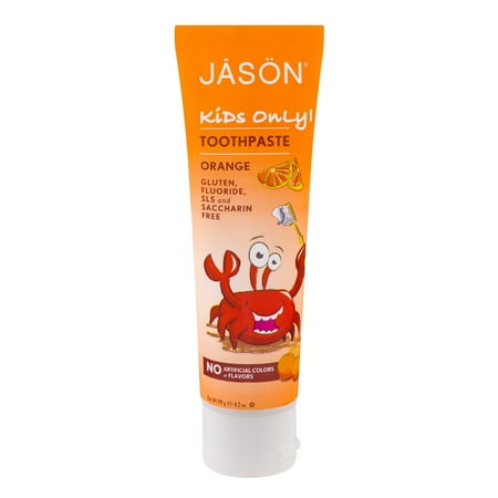Jason Kids Only! Toothpaste Orange, 4.2 OZ