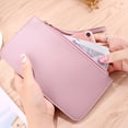 thumbnail image 2 of Woman Soft Face Double Wallet Large Capacity Coin Purse Student Clutch Bag, 2 of 8