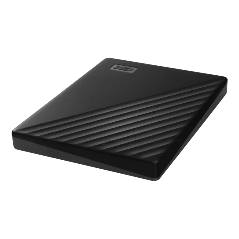 WD 1TB My Passport Portable Storage, External Backup HDD, Black