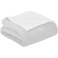 thumbnail image 2 of Soft Micromink Sherpa Blanket - Throw, Grey, 2 of 7