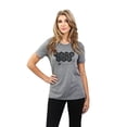thumbnail image 2 of Thread Tank Mama Bee Women's Relaxed Crewneck T-Shirt Tee Heather Grey Small, 2 of 4