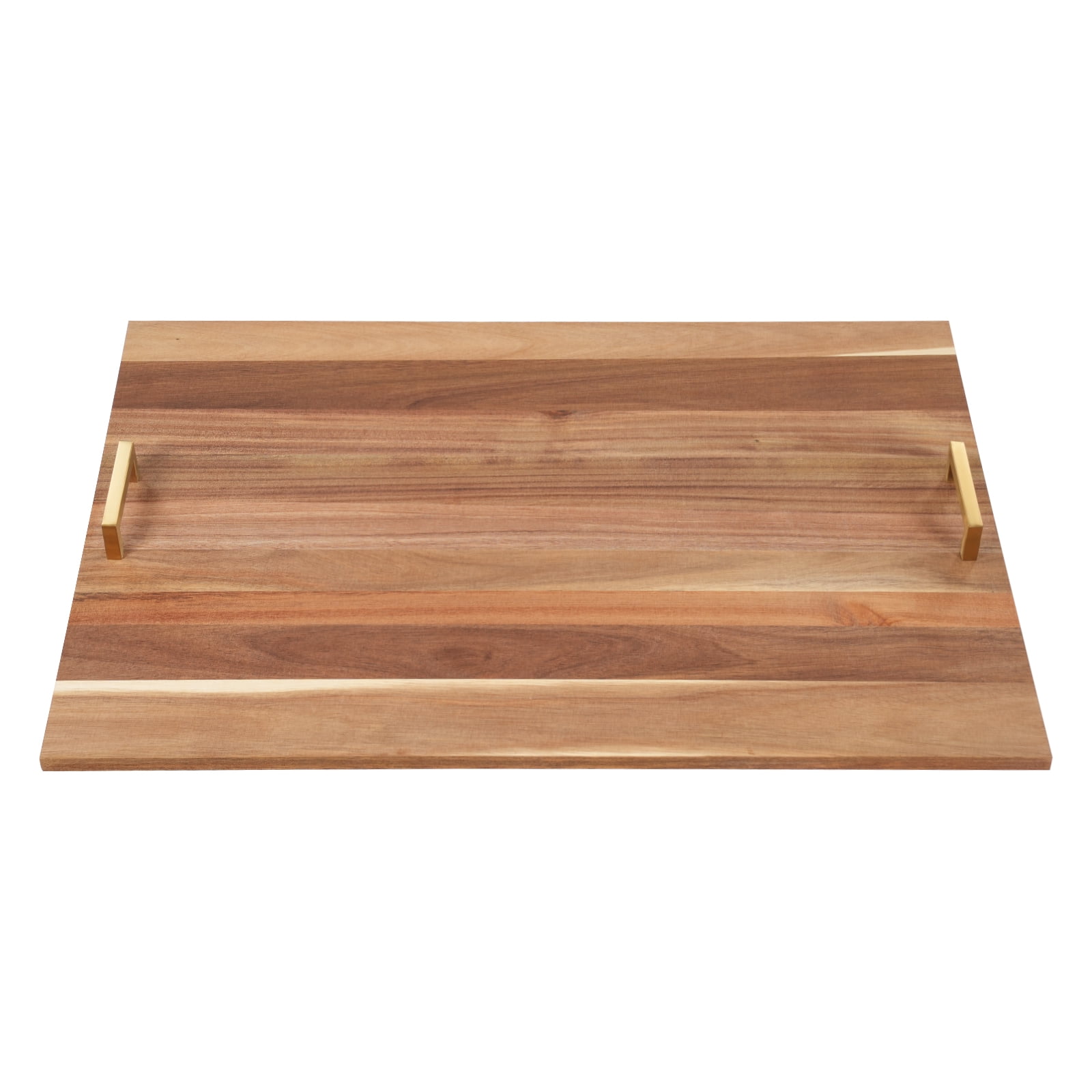 Stove Top Covers for Gas Burners Acacia Wood Noodle Board Stove Cover with Handles Cooktop Protector Rectangular Serving Tray For Home Kitchen Restaurant Camping