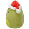 Squishmallows Original Dr. Seuss 8-Inch Grinch in Santa Hat Plush Toy ...