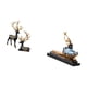 thumbnail image 5 of Colección De Estatuas De Resina De Reno Y Alce Y Figuras De Bailarina De Ballet Para Mueble De Mesa, Bodas, Inauguración De La Casa Y Decoración De Chimeneas De Restaurantes., 5 of 8