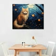 thumbnail image 2 of JEUXUS Exquisite Persian Cat Poster &amp; Canvas Print - Elegant Wall Art for Cat Lovers  Framed 16x12in, 2 of 4