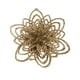 thumbnail image 1 of Flores navideñas huecas de polvo dorado Corona navideña de ratán Decoración DIY Flores navideñas Accesorios para árboles de Navidad, 1 of 7