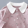 thumbnail image 4 of CAUYDY 0-3M 6-9M 12-18M Baby Boy Gift Newborn Clothing Preemie Long Sleeve Romper Infant Boys Sleepers Fall Winter Toddler Bodysuit Pajamas Pink for Sizes 3-6 Months, 4 of 4