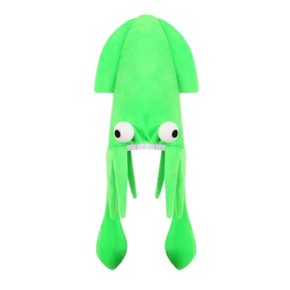 Novelty Squid Hat Octopus Costume Accessory for Halloween Party Photo Props Festive Decoration, Green