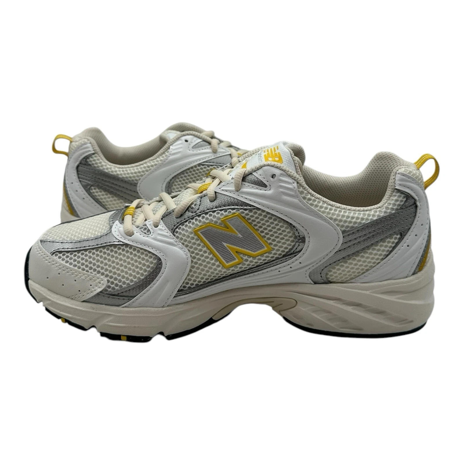 New Balance 530 Running‎ Shoes Mens 10.5 D Womens 12 White Yellow Ginger Lemon New Balance 530 Running Shoes Mens 10.5 D Womens 12 White  main image 2