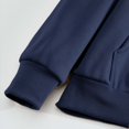 thumbnail image 5 of Curuila Sweatsuits Mens 2 Piece Outfit With Pocket Long Sleeve Letter Print Hooded Sweatshirt With Sweatpants Everyday Wear Comfort Tracksuit Size S, 5 of 9