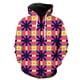 thumbnail image 1 of Sudadera con capucha y cremallera para hombre, estilo étnico exótico retro, informal, divertida, estilo hip hop, moderna, unisex, con estampado 3D, 1 of 6