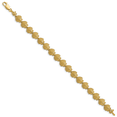 thumbnail image 2 of 14k Yellow Gold Scallop Shell Bracelet, 2 of 7