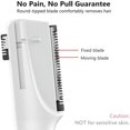 thumbnail image 2 of CHOK Eyebrow Trimmer  Electric Eyebrow Razor for Women Battery-Operated Facial Hair Remover with Comb for Face Chin Neck  Upper-Lip, 2 of 5